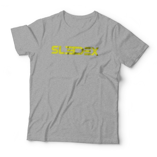 Футболка Sledex (серая XL) 001-SLEDEX-MELANGE