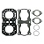 Комплект прокладок верхний снегохода Polaris 500 Widetrak LX  09-710253, 3085585;3084768;3086995;3085619