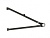 Рычаг нижний правый черный для снегохода Ski-Doo Summit 600, 800 2009 SM-08656R SM-08657 505072370, 505072372