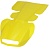 Защита днища SkinZ (жёлтая) для снегохода BRP Ski-doo REV-XP (2008-2014) SDFP200-YLW