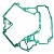Прокладка картера BRP 420651225, 420651227 NA-80010CG