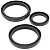 Сальники переднего редуктора QuadBoss для Arctic Cat TRV Prowler Mud Pro Thundercat 25-2051-5