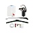 Комплект стеклоочистителя (дворник + омыватель) Nice универсальный для UTV BRP Polaris Yamaha 715003654 715006310  715004762  715003282