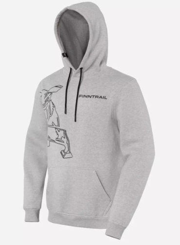 Худи Finntrail Snowmobile 6815 Grey Размер S