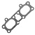 Прокладка выпускного коллектора Caltric для Polaris 3610184 YK109