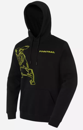 Худи Finntrail Snowmobile 6815 Black  Размер S