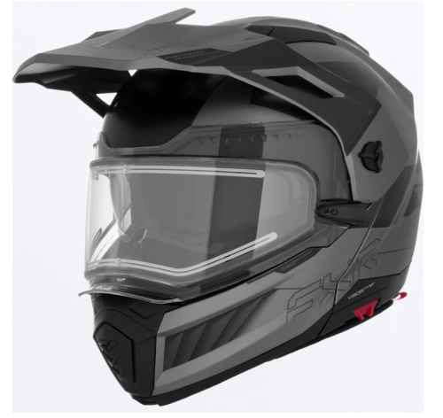 Шлем FXR Maverick X Pro с подогревом Titanium 250623-0900 Размер XL