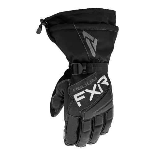 Перчатки FXR Hybrid Helium Leather Gauntlet с утеплителем (Black) 220814-1000 Размер L