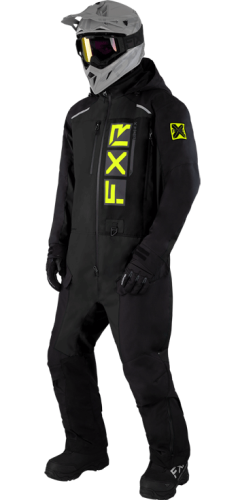 Комбинезон FXR Recruit (Black Hi Vis) без утеплителя 232812-1065 Размер XL