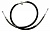 Шланг тормозной задний квадроцикла Yamaha Grizzly 700 550 07-12 3B4-25874-10-00 3B4-25874-00-00 1HP-F5874-00-00