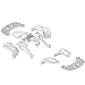 Тросик ограничительный крышки переднего бардачка для BRP Can-am Outlander G3L 708304440