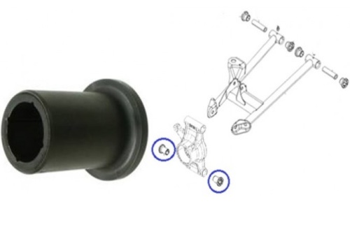 Втулка кулака заднего квадроцикла Polaris Sportsman Scrambler RZR 1000 900 850 550 5437651